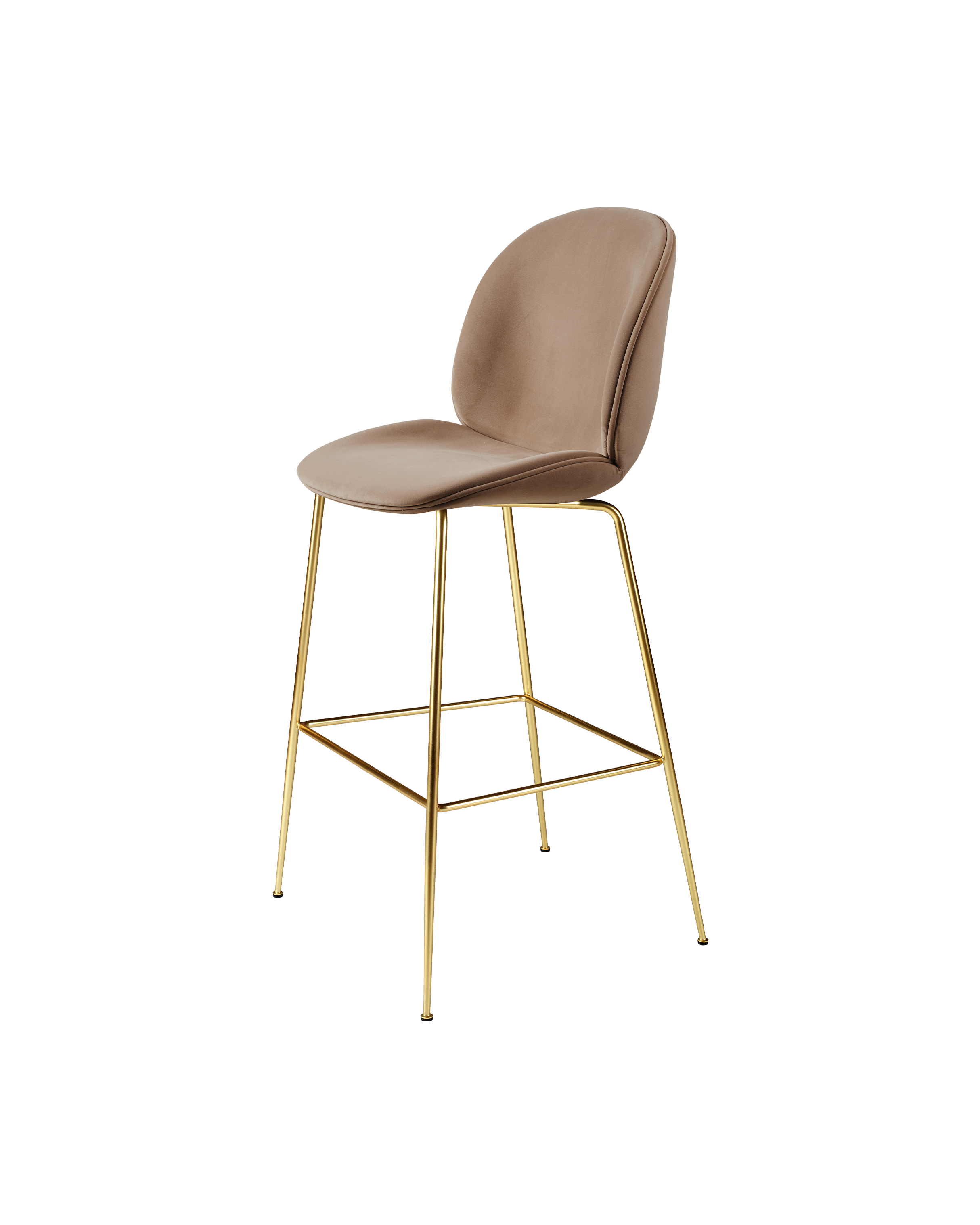 GUBI Beetle Soft Counter Chair, Fully Upholstered